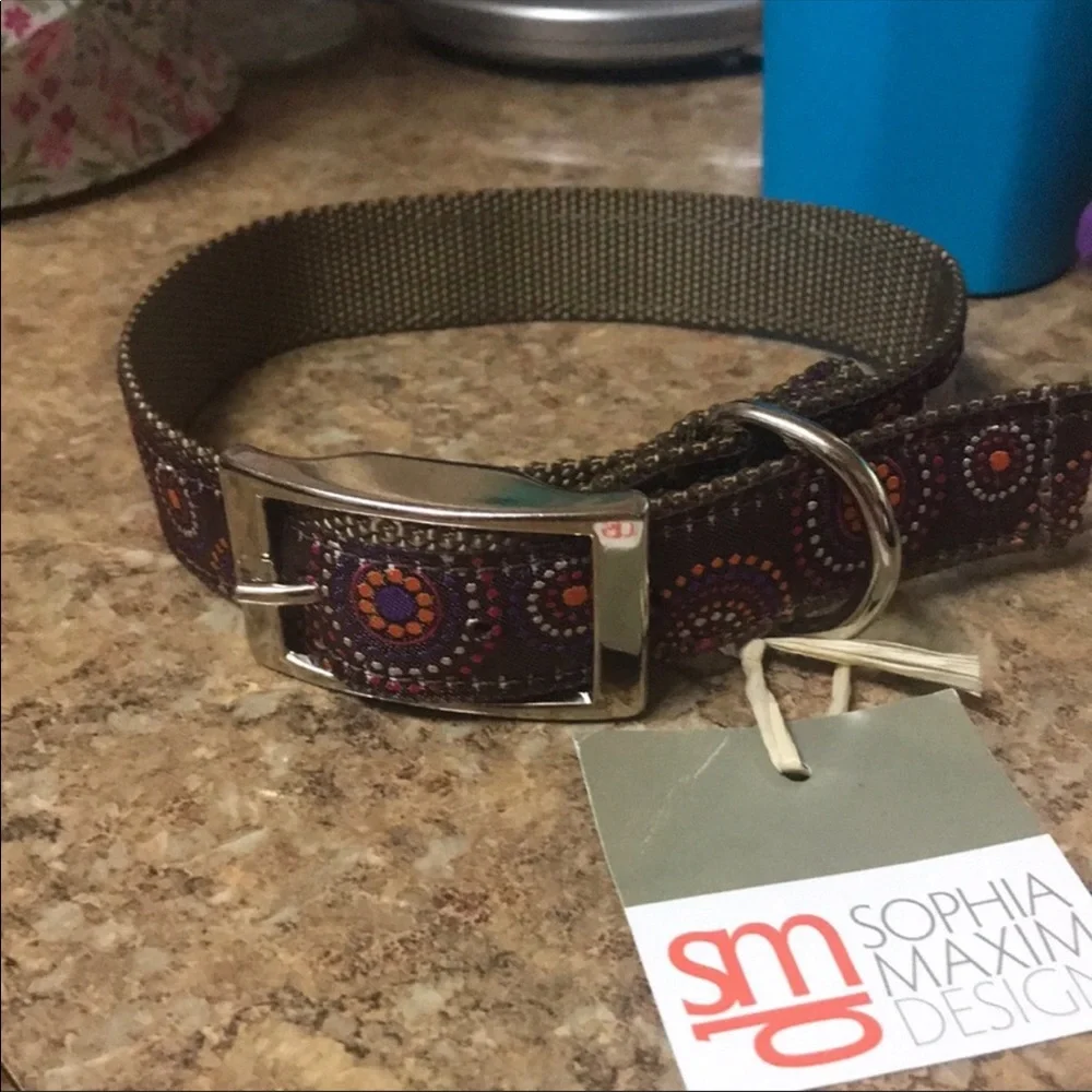 Sophia Maxim Design Dog Collar
